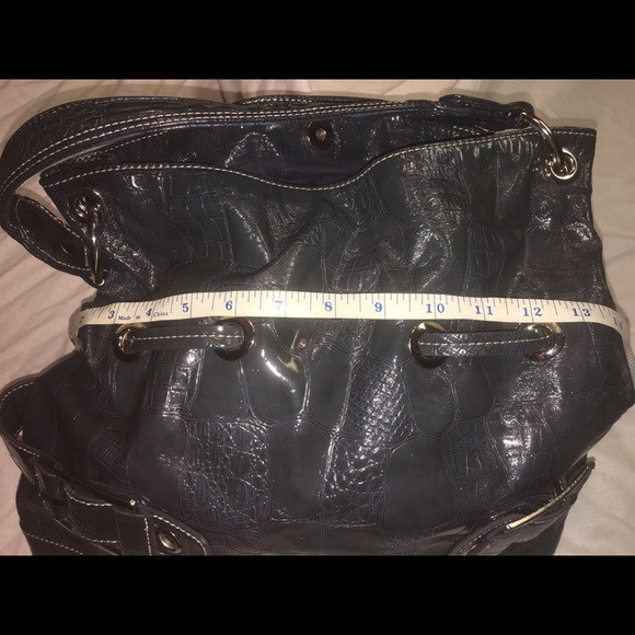 Alfred Dunner Satchel Handbag Deep Green - Picture 2 of 4